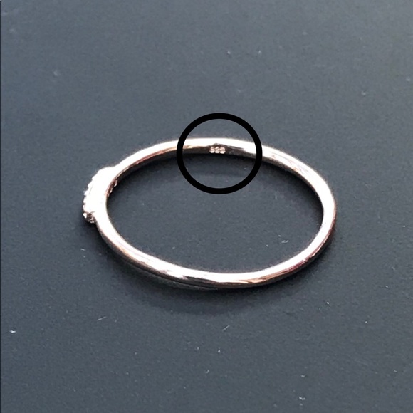 Top Selling Ring! Dainty Stackable Rose Gold Ring - Picture 7 of 8